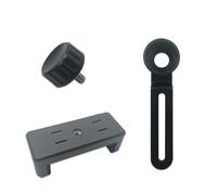 Soporte de teléfono para microscopio con enfoque ajustable, compatible con la mayoría de los modelos de teléfonos inteligentes, ideal para fotos nítidas y videos del micromundo