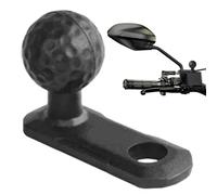 Soporte de teléfono para Motocicleta, Adaptador Universal de Bola para un Agarre Estable con sujeción Firme y visión Flexible, construcción de Metal con Estructura de absorción de Golpes, Junta