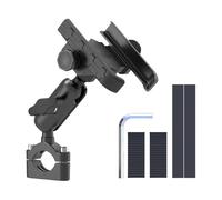 Soporte De Teléfono para Motocicleta De Aleación De Aluminio Ajustable Soporte De Navegación para Motocicleta Soportes de navegación(Handlebar)