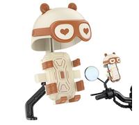 Soporte de teléfono para motocicleta, rotación de 360 grados, absorción de golpes, soporte de teléfono de bicicleta para ciclismo, para navegación, grabación de video, llamada, montaña, ciudad