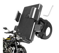 Soporte De Teléfono Para Motocicleta - Soporte De Teléfono Giratorio | Pinza De Manillar De Bicicleta Desmontable, Para Cochecito De Bicicleta, Scooter, Motocicleta, Navegación, Mango Seguro Para