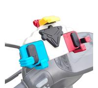 Soporte de teléfono para motocicleta, soporte de teléfono para motocicleta, pinza de portátil de manillar giratorio de 360 grados, de Scooter para Smartphone de 4,7 a 7 pulgadas, accesorio