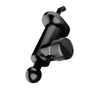 Soporte de teléfono para rejilla de ventilación - Soporte giratorio de 360° para coche, soporte giratorio, agarre de base de metal, gancho extendido, accesorio ABS para vehículo, portátil de 8,8 cm de