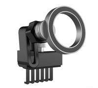 Soporte de teléfono para Tesla Model 3 y Model Y con base magnética giratoria para un montaje seguro de ventilación (negro)