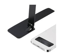 Soporte De Teléfono Plegable - Soporte Adhesivo Ultra Delgado, Barra De Soporte Para Smartphone Compacto | Soporte Móvil Invisible, Soporte Para Teléfono De Escritorio Ajustable, Soporte Para