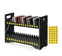 Soporte de telfono celular OzzPtuu Almacenamiento de telfonos celulares de 2 niveles Mltiple reproduccin de telfonos celulares con 1-30 pegatina