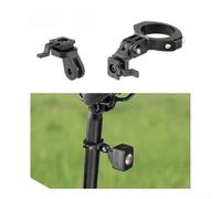 Soporte de tija de sillín y adaptador para luz trasera de bicicleta compatible con Magicshine RN120, SEEMEE 60/100/180/200/300, y para Trek Flare RT adecuado para cámaras de acción (kit C)