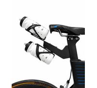Soporte de Tija para Portabotellas Doble Trasero Compatible con Canyon Speedmax, Aeroad y Simplon/Adaptador de Botellín Aerodinámico para Bici Ultraligero