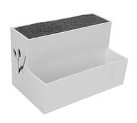 Soporte de tijeras de salón profesional, caja de pinzas de peluquería, caja de almacenamiento de tijeras, organizador, herramientas de peluquería, accesorios para estilista(Blanco)