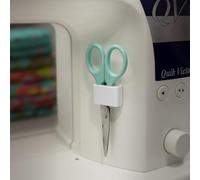 Soporte de tijeras para máquina de coser, soporte de tijeras, soporte para tijeras de máquina de coser, color blanco