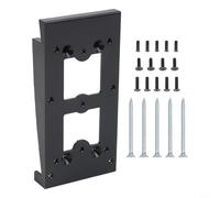 Soporte de timbre lateral ajustable en ángulo, 1 juego, para vinilo o revestimiento inclinado, corrige la instalación en ángulo, construcción ABS con tornillos de acero, para timbre de video Ring 2/3