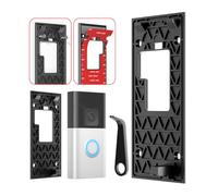 Soporte de timbre Ring 2024, autoadhesivo, sin perforaciones, para Ring Battery Video Doorbell (versión 2024), soporte para cámara y accesorios para timbres.