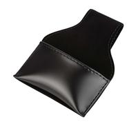 Soporte de Tiza de Billar Port¨¢Til Snooker Billar Bolsa de Tiza Bolsa de PU Bolsa Accesorio Negro