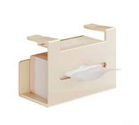 Soporte de toalla de papel de acero frontal plano se monta debajo del gabinete sin taladrar Soporta desgarro con una sola mano y capacidad de recarga lateral (blanco)