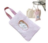 Soporte de toallita húmeda: dispensador de tejido de gran capacidad para viajar, caja de almacenamiento de servilletas a prueba de polvo con tapa segura, contenedor de toallitas portátiles para mujere