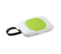 Soporte de toallitas rellenable, contenedor de toallitas húmedas para viaje, caja colgante para bebés, dispensadores de cochecitos de bebé, funda húmeda