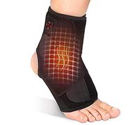 Soporte de Tobillo,Tobillera Ajustable, Terapia Caliente con Controlador de 3 niveles para Estabilizar los Ligamentos,Alivio del Dolor Crónico de Tobillo, Artritis, Tendinitis