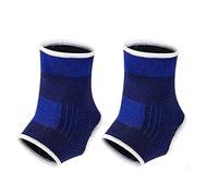 Soporte de Tobillo Tobillera tejida for correr, protección del pie de fútbol, calcetín, tobillera deportiva, 1 par