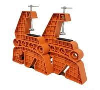 Soporte de tornillo de banco de esquí compatible con esquís individuales y dobles para fijación de borde lateral de 90 grados y horizontal para soporte de encerado