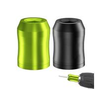 Soporte de tornillo para taladro, herramienta desmagnetizadora de aleación de aluminio, titular de bits magnéticos para brocas vástago hexagonal | fore Furniture Assembly Repair Work Taller