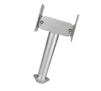 Soporte de torniquete de reconocimiento facial de aluminio para áreas altas como escuelas y construcción, comando de control de asistencia de doble cara