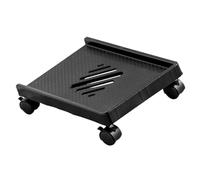 Soporte de torre de PC - Soporte de procesador con ruedas para torres de escritorio | Carretilla elevadora para PC, soporte de CPU rodante, soporte de torre ventilado para una mejor circulación de