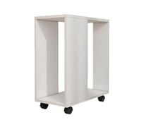 Soporte De Torre For PC 2 Niveles, CPU Con Ruedas Servicio Pesado Bloqueo 360°, For Computadora Debajo Del Escritorio,Carga Máxima 220 Libras,para Alfombra, Oficina En Casa(White,54.2x24x46cm)