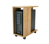 Soporte De Torre For PC 2 Niveles, CPU Con Ruedas Servicio Pesado Bloqueo 360°, For Computadora Debajo Del Escritorio,Carga Máxima 220 Libras,para Alfombra, Oficina En Casa(Color1,54.2x24x46cm)