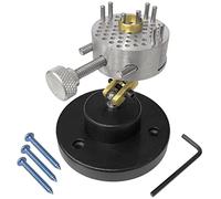 Soporte de trabajo de acero con soporte de base, herramienta de banco, grabador, pinza de sujeción, joyería y reloj