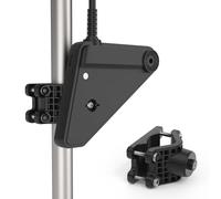 Soporte de transductor para Lowrance Eagle Eye 9, soporte ajustable para poste Fisher, antideslizante y duradero