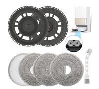 Soporte de Trapeador para Dreame L10S Pro Ultra Heat/L10S Ultra Gen 2 Lavable y Reutilizables Paños de Fregona para Dreame L20/L40/X40/X30/Mova E30 Ultra/X40 Master Robot Aspirador Accesorios xx