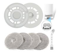 Soporte de Trapeador para Xiaomi X20+ Lavable y Reutilizables Paños de Fregona para Dreame L10S Pro Gen 2/ L10 Ultra/ L10S Pro/ L10S Ultra/ L10 Prime/ X20 Pro Robot Aspirador Accesorios XX