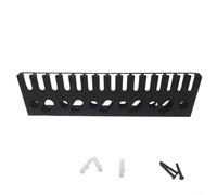 Soporte de tres ranuras montado en la pared para almacenamiento de abrazaderas y alicates en taller, garaje o cobertizo, organización vertical de herramientas para ahorrar espacio