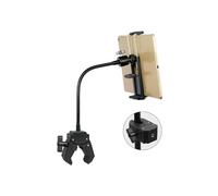 Soporte de trípode de ABS para smartphones y tablets con cuello de cisne flexible y abrazadera para un uso estable Soporte de trípode para smartphones y tablets con soporte de micrófono ABS