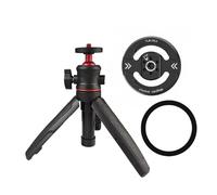Soporte de trípode de extensión para teléfono, base de montaje perfecta para radiodifusión y creación de medios, soporte de teléfono de video para Vlog
