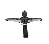 Soporte de trípode desmontable para cámara con agujero de tornillo de 3/8 con rotación de 360 grados para fotografía