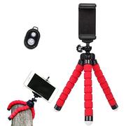 Soporte de trípode flexible para teléfono - Soporte de trípode flexible para cámara digital Diseño Octopus | Trípode portátil Trípode de teléfono plegable para mujeres, hombres, adolescentes