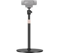 Soporte de trípode para cámara Web para Escritorio de Altura Ajustable y Giratorio de 360° Compatible con Logitech Webcam C922 C930e C920S C920 C615 C960 y BRIO y Otros Dispositivos con Rosca de 1/4