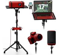 Soporte de trípode para proyector, ajustable de 68,6 a 157,4 cm, proyector de suelo portátil y soporte para ordenador portátil, cámara e iluminación, estante para DJ y soporte para música o películas