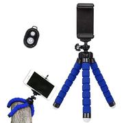 Soporte de trípode para teléfono inteligente - Piernas flexibles, soporte estable, soporte ligero | Adecuado para blogs de video, equipos de fotografía de viajes, oficina, al aire libre, hogar, cámara