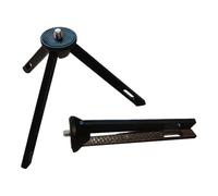 Soporte de trípode portátil para exteriores con soporte de jamón de rosca de 1/4 y 3/8 pulgadas para UV y onda corta, trípode de cámara (sin alimentador)