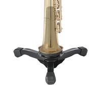 Soporte de trompeta portátil, soporte de trípode plegable, soporte de saxofón Soprano plegable, soporte para saxofón Soprano Portable, accesorios de instrumentos de viento para saxofón Soprano Jingan