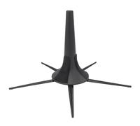 Soporte de Trompeta Soporte Plegable Soporte Portátil Orquestal 5 Patas Fieltro de Plástico Negro