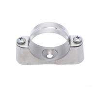 Soporte de tubería, paquete de 10 unidades, acero inoxidable 316, abrazadera de montaje de tubería resistente, fijación segura de manguera para la industria mecánica eléctrica doméstica (32-35 mm)