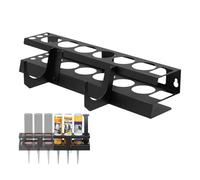 Soporte De Tubo De Grasa De Pared Soporte De Almacenamiento Para Tubos Sellado | Pared Para Masilla | Industria Garaje Casa Refugio Depósito Almacén Almacenamiento