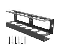Soporte de tubo de grasa - Estantería de almacenamiento para pistola de cartuchos, estante tubular montado en la pared para el lugar de trabajo | Estante organizador de tubos de sellado manual de