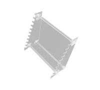 Soporte de tubo transparente giratorio para organizadores de laboratorio de pipetas de centrifugadora