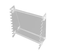 Soporte de tubo transparente multifuncional, organizador de centrífuga, soporte de pipetas, estante de laboratorio para tubos de laboratorio
