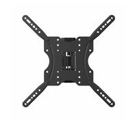 Aisens Soporte para monitor/TV ECO WT55TSE-059 giratorio inclinable 3 pivotes 30 kg 32-55" Negro