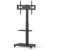 Soporte De TV Carro De TV Móvil Con Ruedas Ajustable En Altura Televisor LCD LED